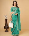 Tdg 2013 Georgette Bandhani Printed Sarees Wholesale Price In Surat